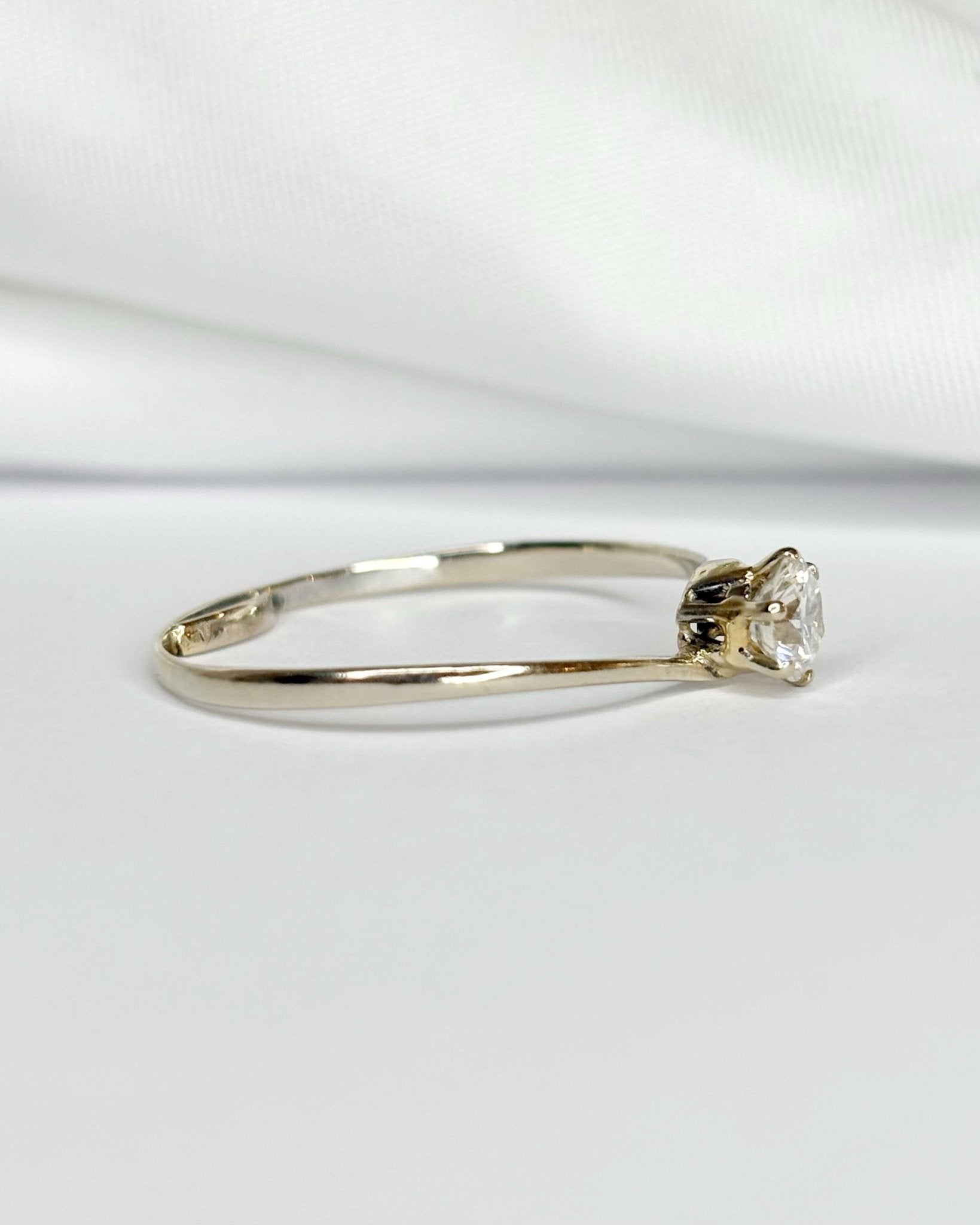 Bague Solitaire Diamant 0.33 carat "Millie" - Elliade Paris