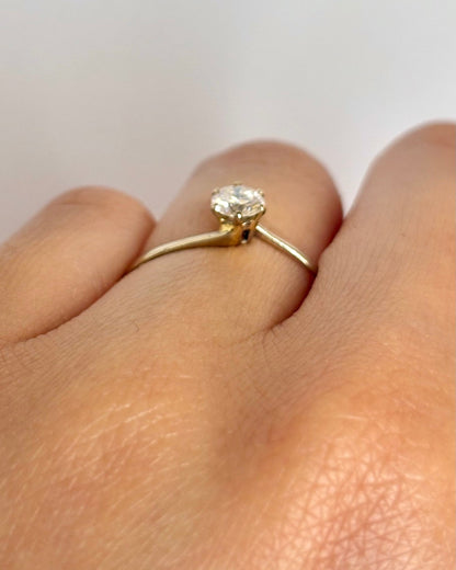 Bague Solitaire Diamant 0.33 carat "Millie" - Elliade Paris