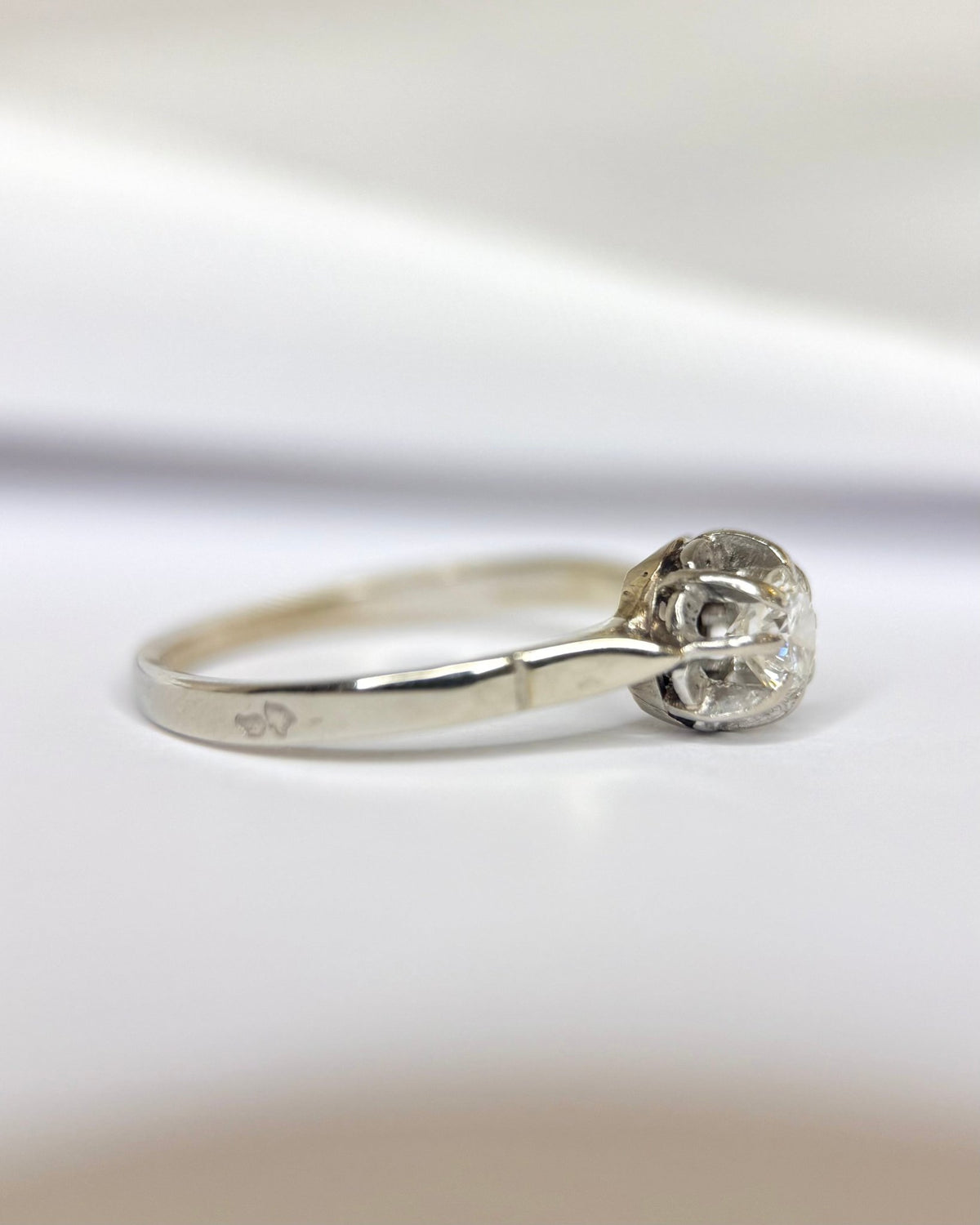 Bague Solitaire Diamant 0.35 carat "Tara" - Elliade Paris