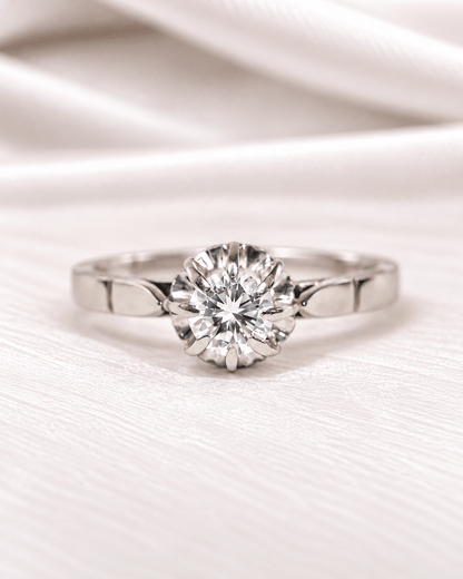 Bague Solitaire Diamant 0.35 carat "Tara" - Elliade Paris
