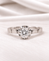 Bague Solitaire Diamant 0.35 carat "Tara" - Elliade Paris