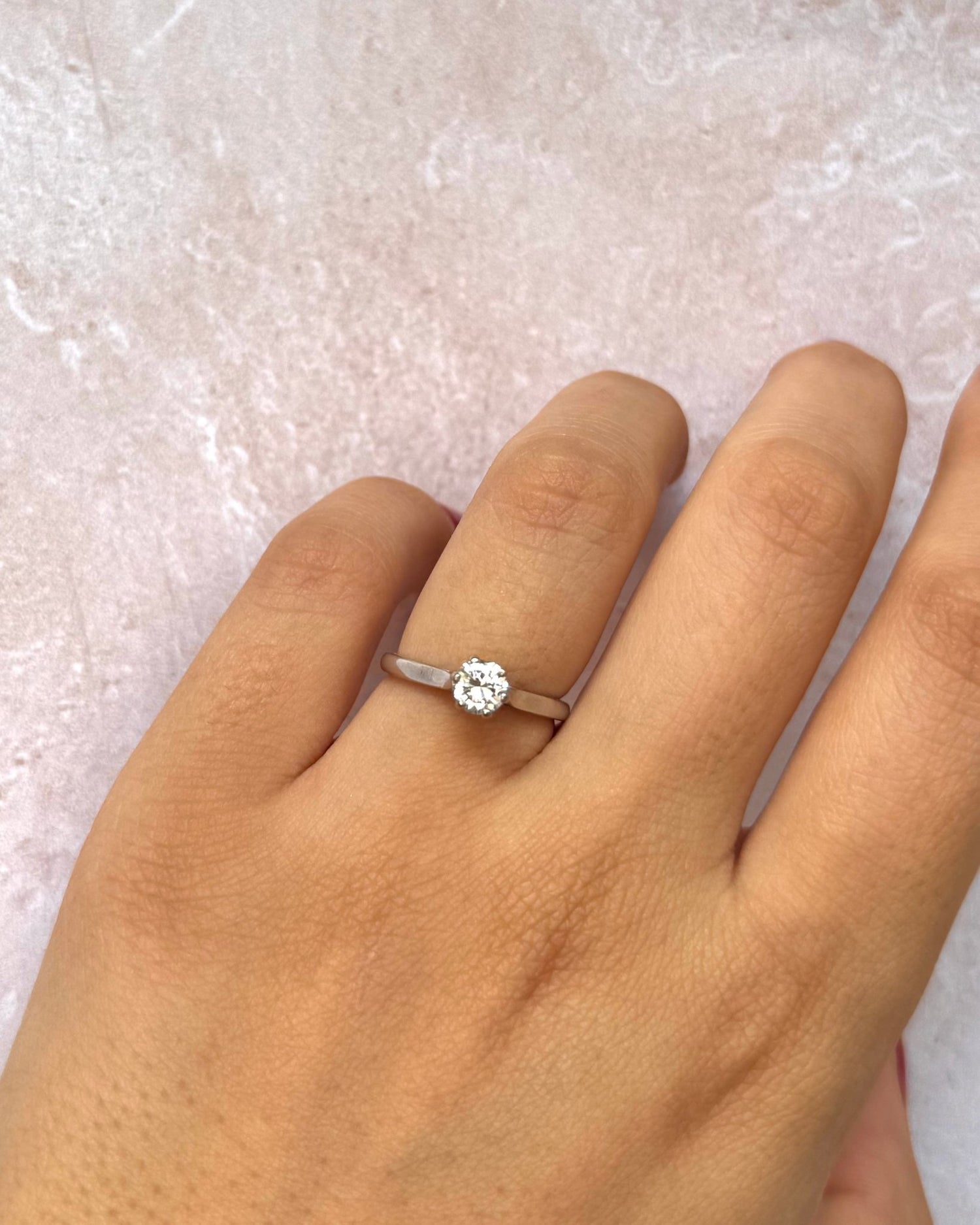 Bague Solitaire Diamant 0.35 carat "Viana" - Elliade Paris
