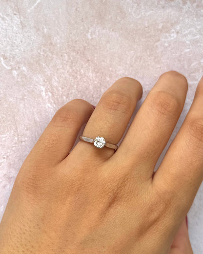 Bague Solitaire Diamant 0.35 carat "Viana" - Elliade Paris