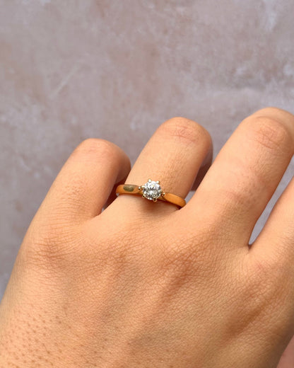 Bague Solitaire Diamant 0.44 carat "Billie" - Elliade Paris