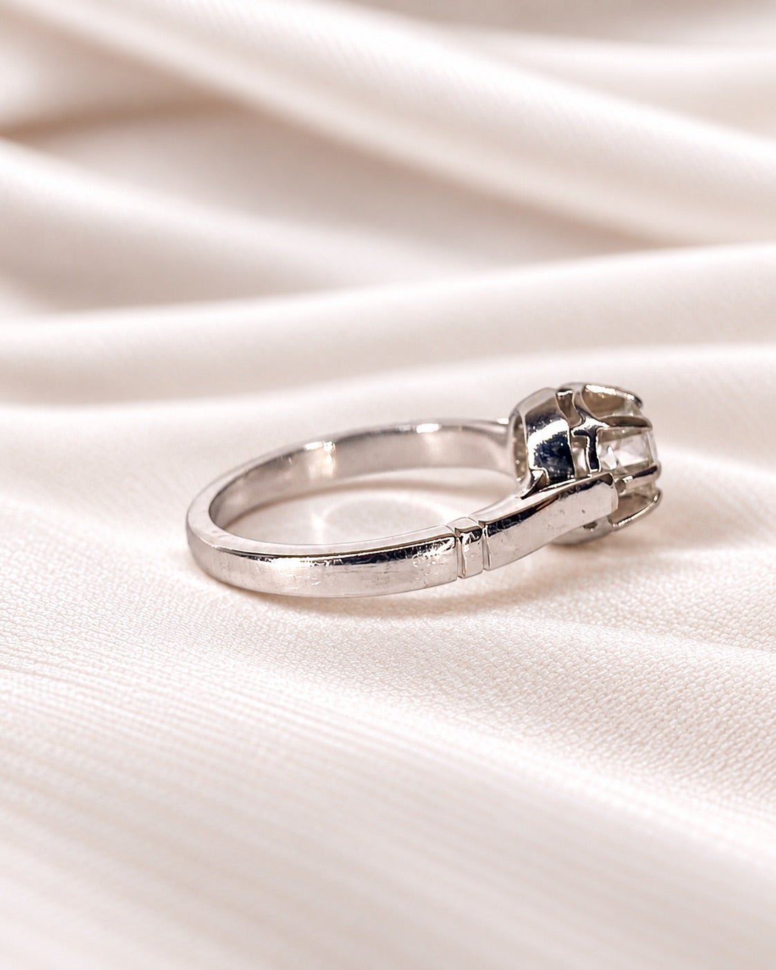 Bague Solitaire Diamant 0.45 carat "Camille" - Elliade Paris