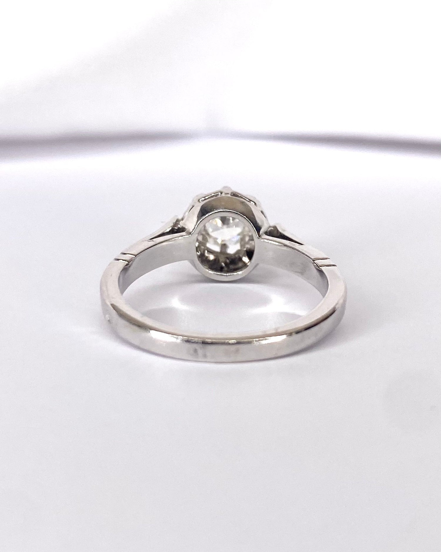 Bague Solitaire Diamant 0.45 carat "Camille" - Elliade Paris