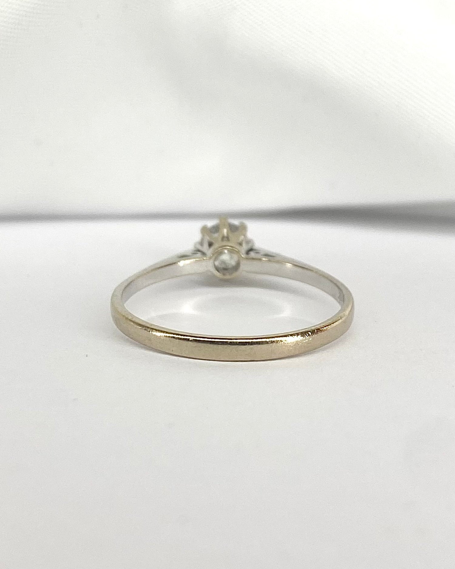 Bague Solitaire Diamant 0.47 carat "Marianne" - Elliade Paris