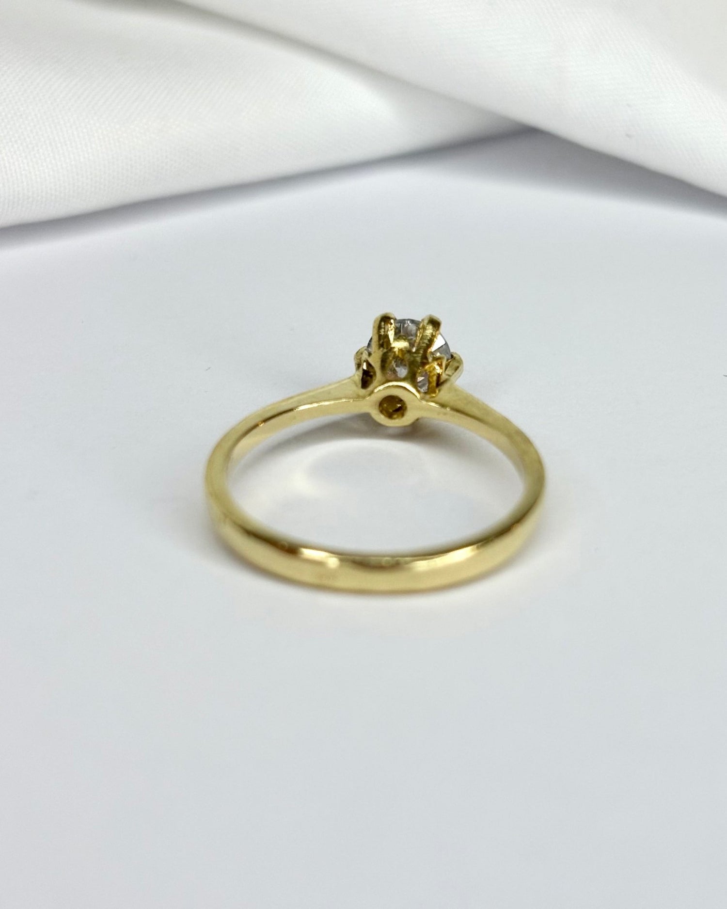 Bague Solitaire Diamant 0.50 carat &quot;Orphée&quot; - Elliade Paris