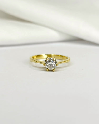 Bague Solitaire Diamant 0.50 carat &quot;Orphée&quot; - Elliade Paris