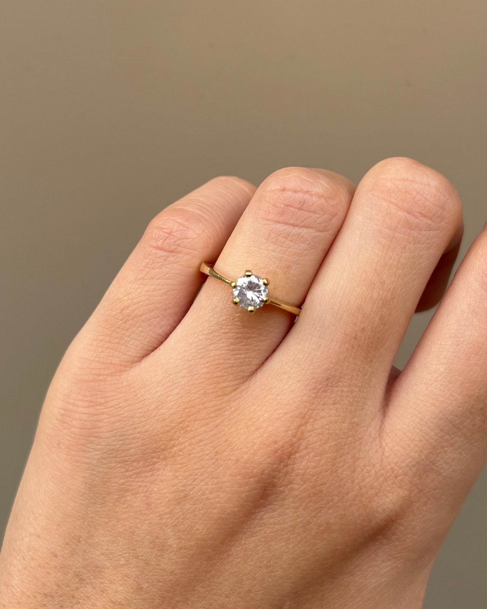 Bague Solitaire Diamant 0.50 carat &quot;Orphée&quot; - Elliade Paris
