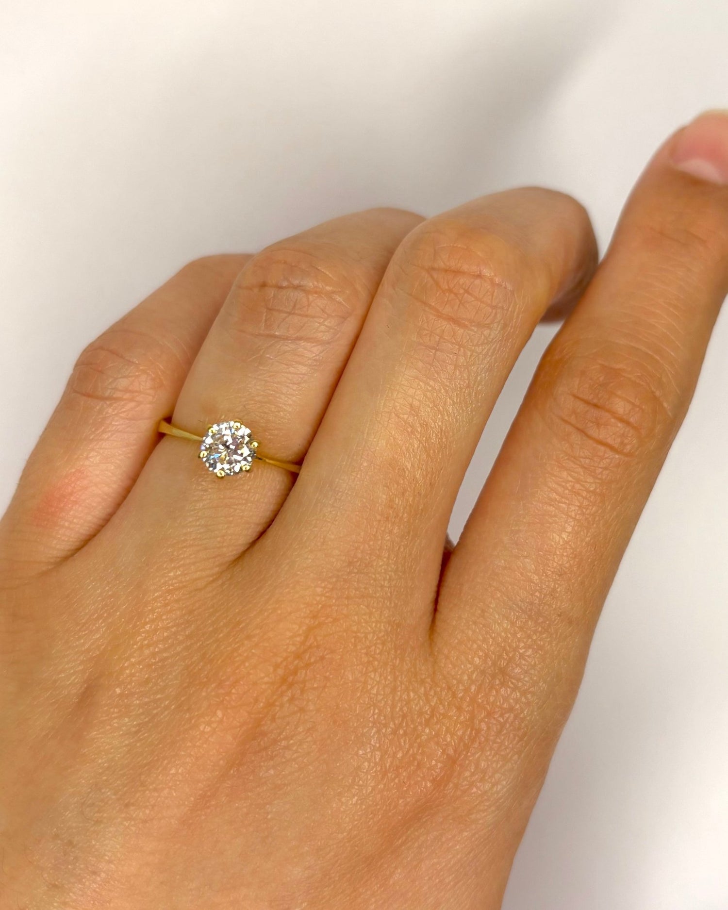 Bague Solitaire Diamant 0.50 carat "Shanna" - Elliade Paris