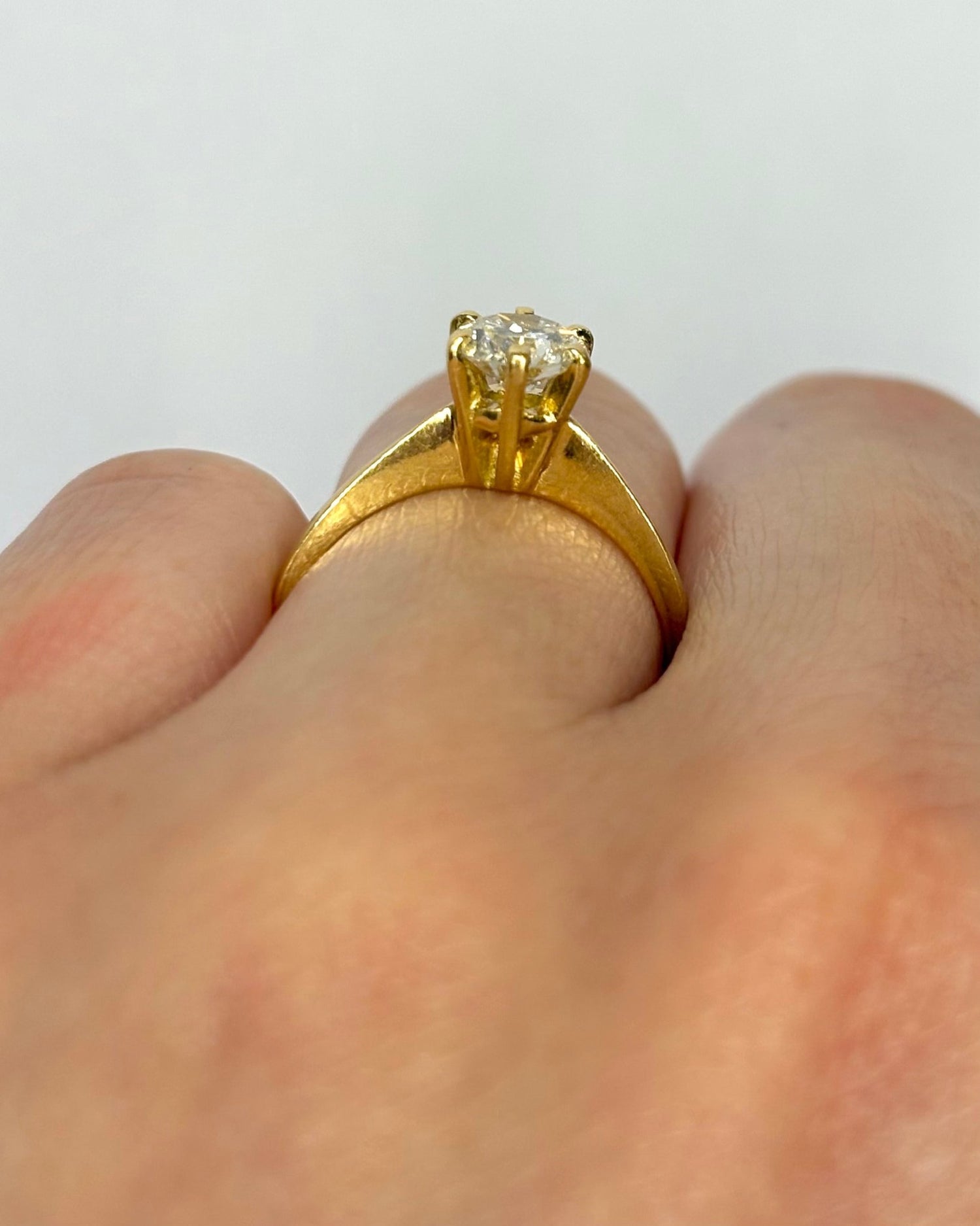 Bague Solitaire Diamant 0.50 carat "Shanna" - Elliade Paris