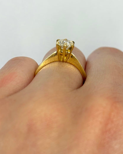 Bague Solitaire Diamant 0.50 carat "Shanna" - Elliade Paris