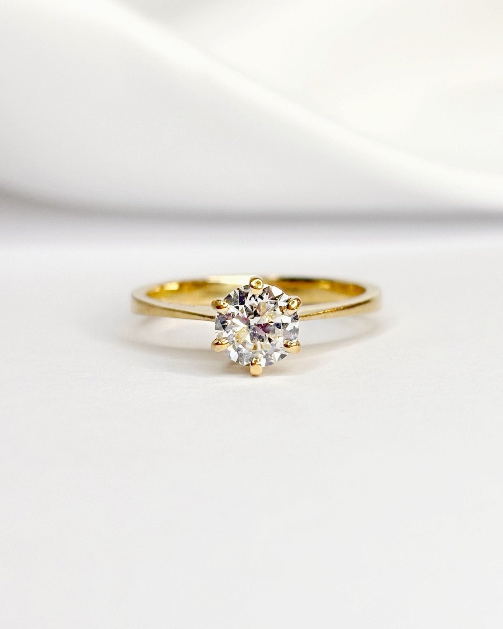 Bague Solitaire Diamant 0.50 carat "Shanna" - Elliade Paris