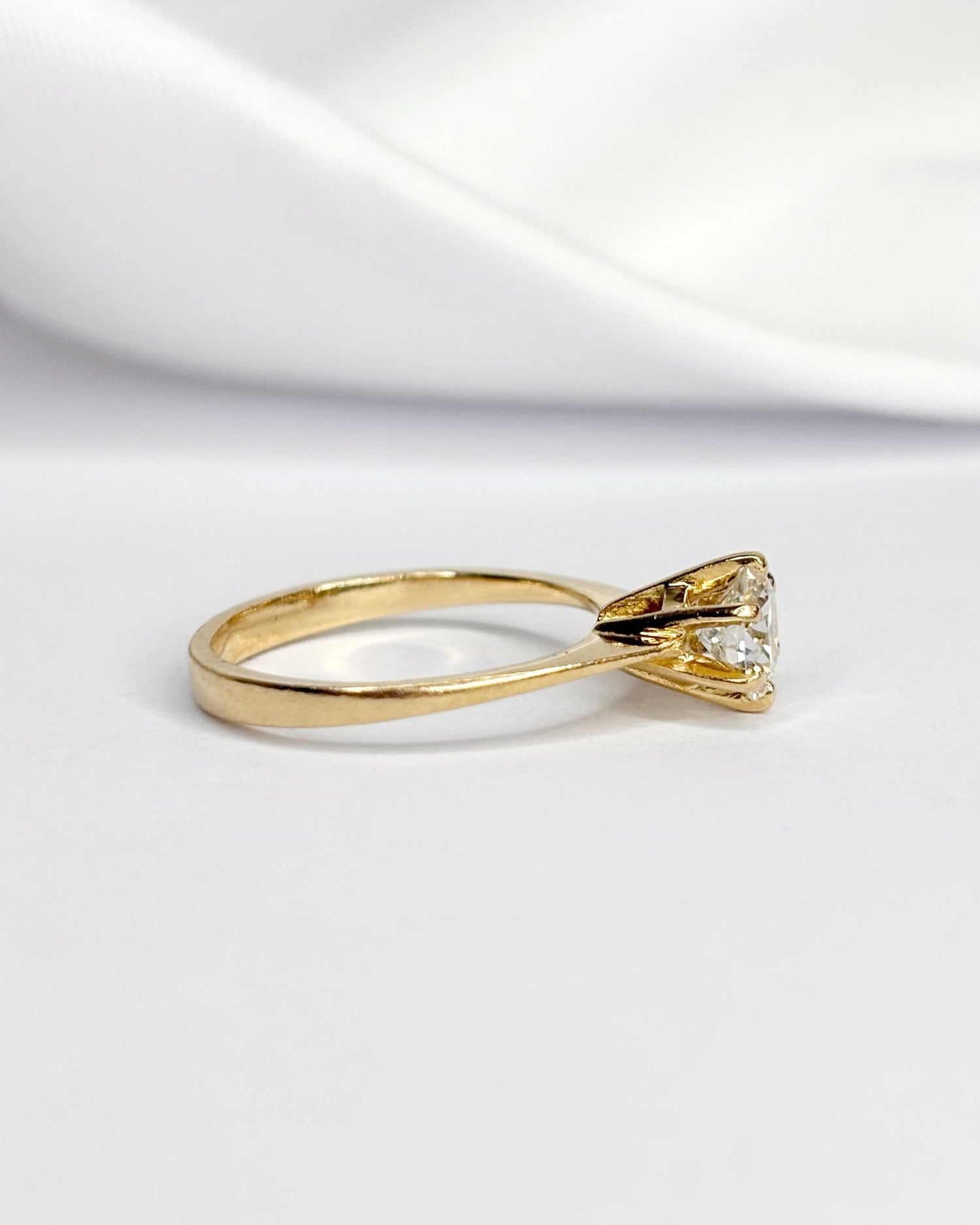 Bague Solitaire Diamant 0.50 carat "Shanna" - Elliade Paris