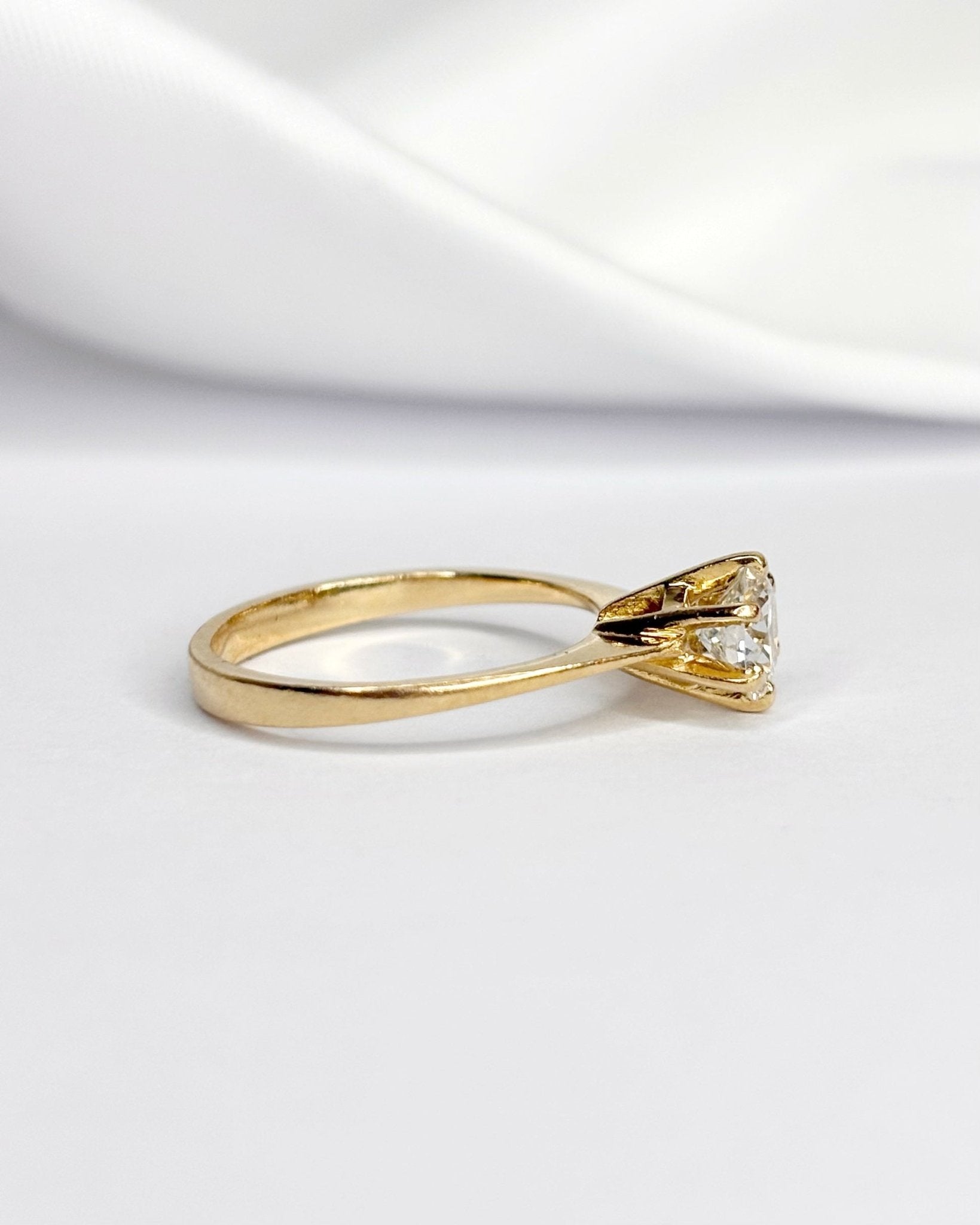 Bague Solitaire Diamant 0.50 carat "Shanna" - Elliade Paris