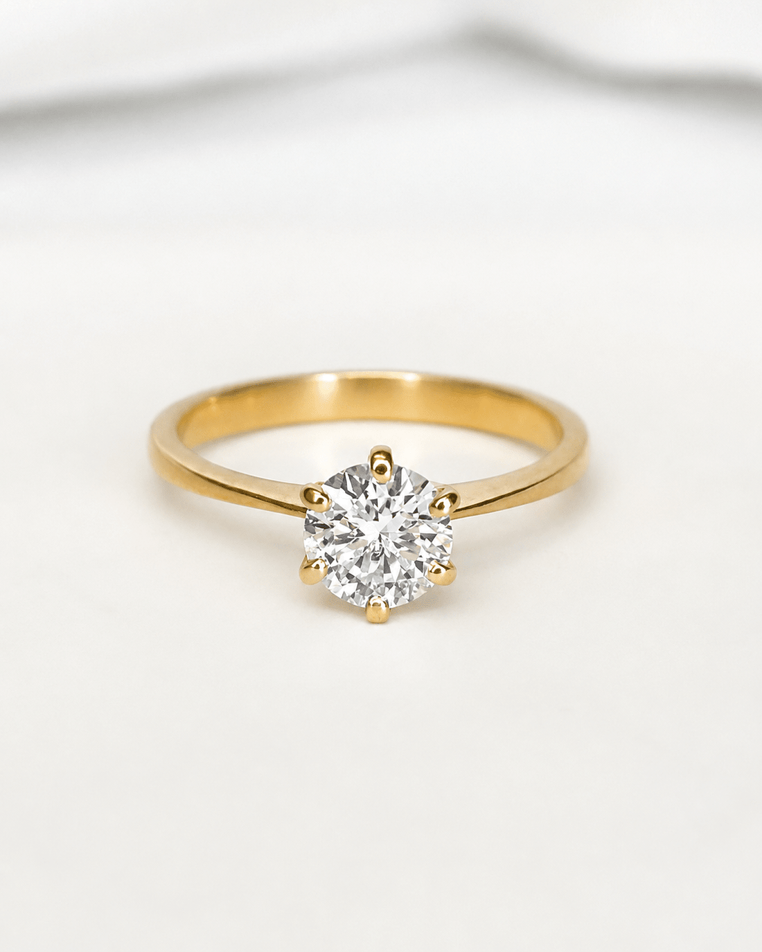 Bague Solitaire Diamant 0.50 carat "Shanna" - Elliade Paris