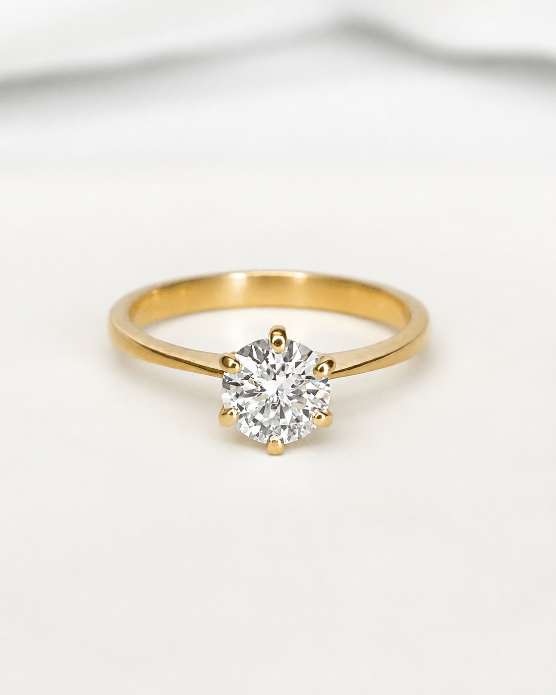 Bague Solitaire Diamant 0.50 carat "Shanna" - Elliade Paris