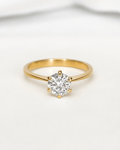 Bague Solitaire Diamant 0.50 carat "Shanna" - Elliade Paris