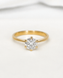 Bague Solitaire Diamant 0.50 carat "Shanna" - Elliade Paris