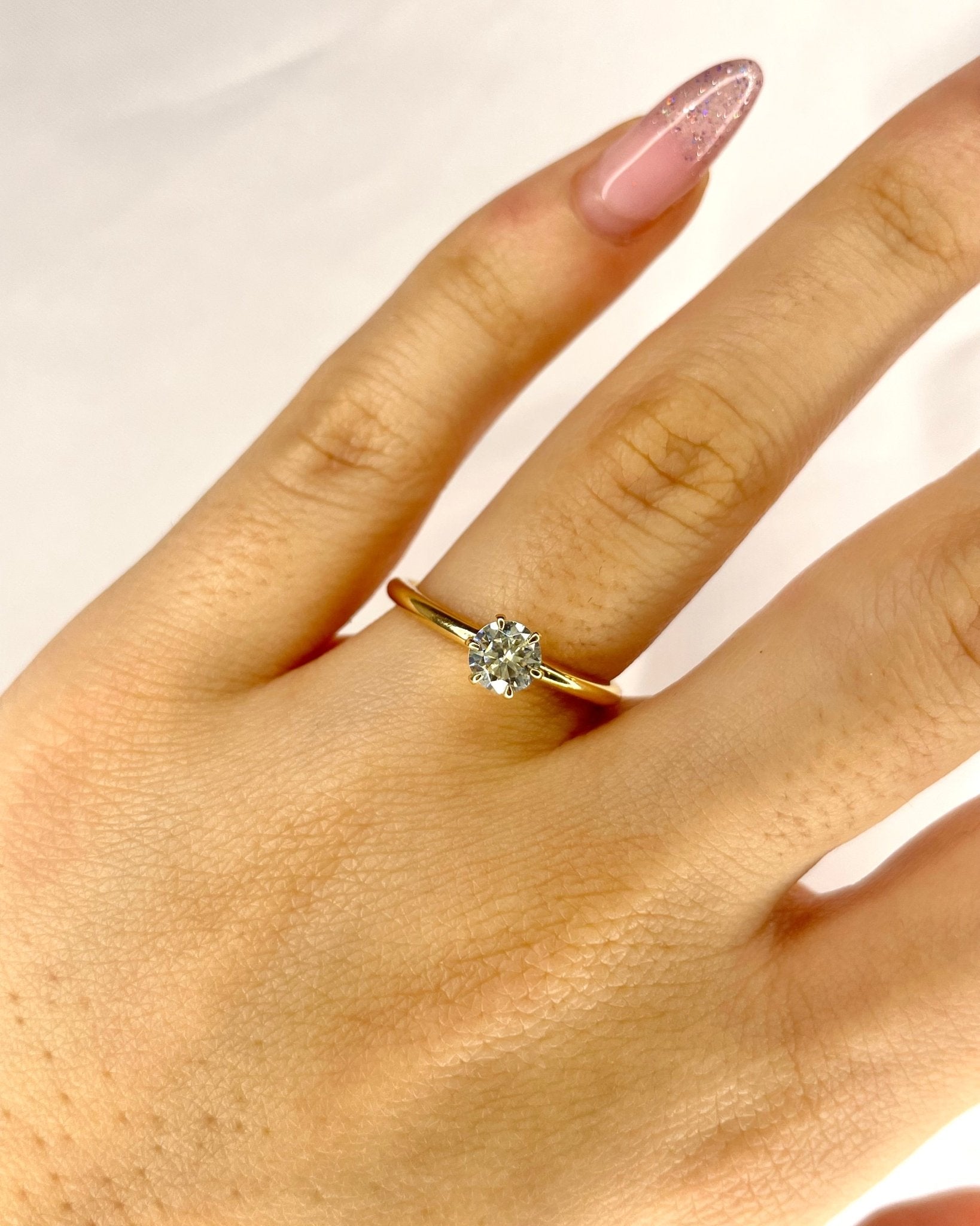Bague Solitaire Diamant 0.50 carat "Vittoria" - Elliade Paris