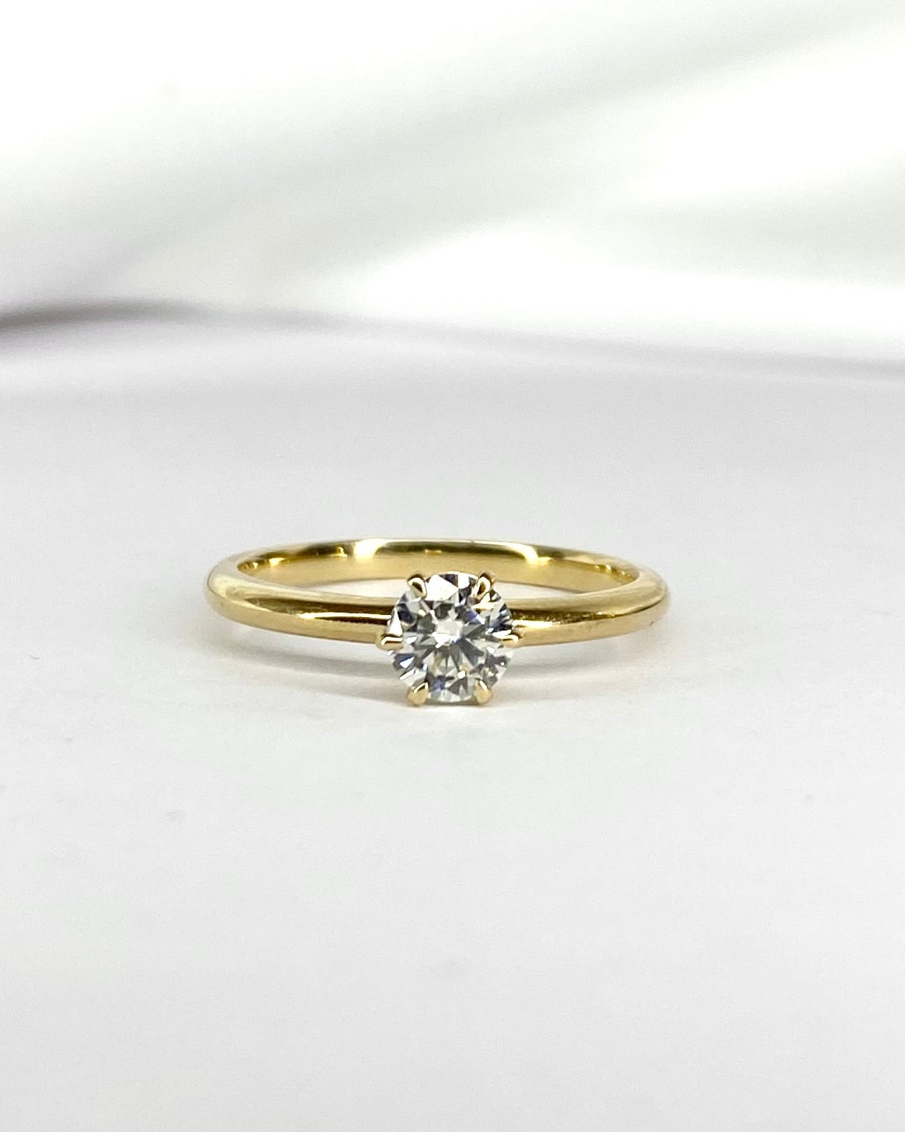 Bague Solitaire Diamant 0.50 carat "Vittoria" - Elliade Paris