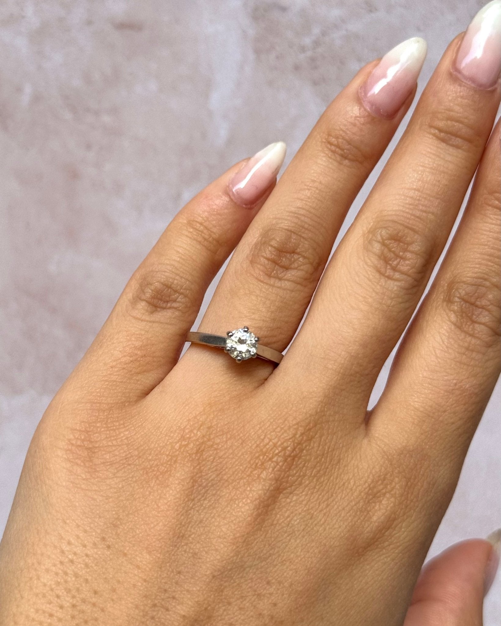 Bague Solitaire Diamant 0.55 carat "Julie" - Elliade Paris