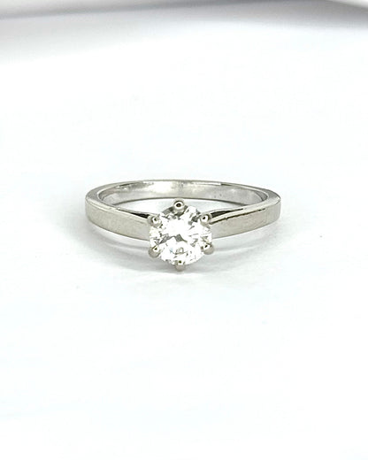 Bague Solitaire Diamant 0.55 carat "Julie" - Elliade Paris