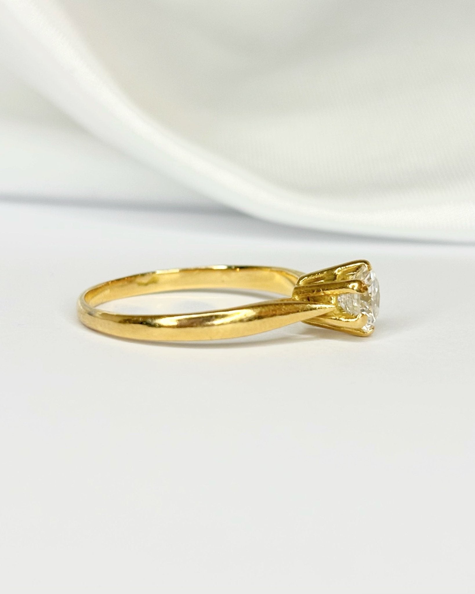 Bague Solitaire Diamant 0.57 carat "Melissa" - Elliade Paris