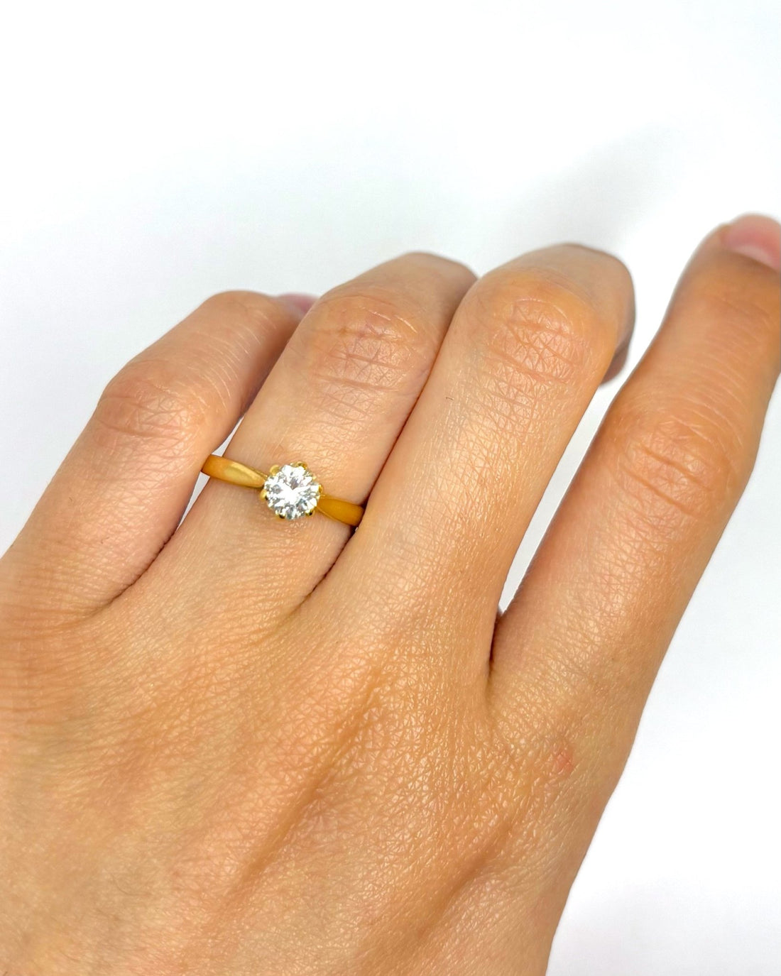 Bague Solitaire Diamant 0.57 carat "Melissa" - Elliade Paris