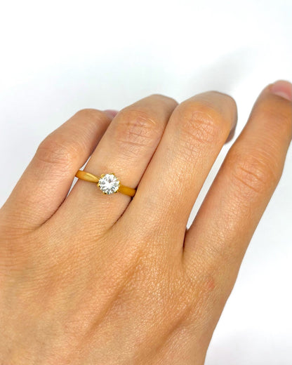 Bague Solitaire Diamant 0.57 carat "Melissa" - Elliade Paris