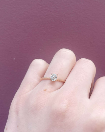Bague Solitaire Diamant 0.60 Carat &quot;Christine&quot; - Elliade Paris