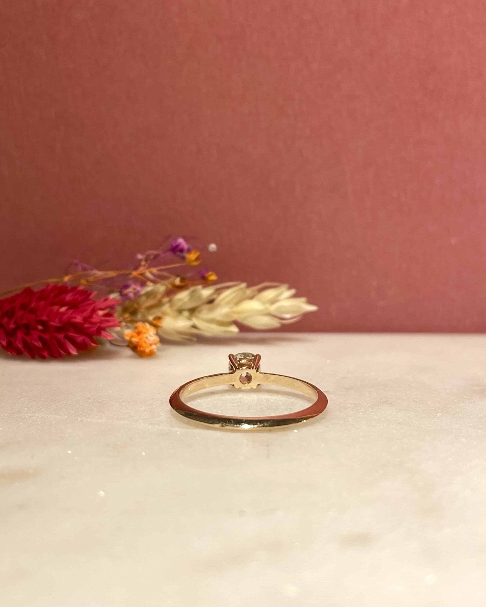 Bague Solitaire Diamant 0.60 Carat &quot;Christine&quot; - Elliade Paris