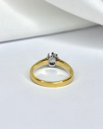 Bague Solitaire Diamant 0.60 carat &quot;Erika&quot; - Elliade Paris