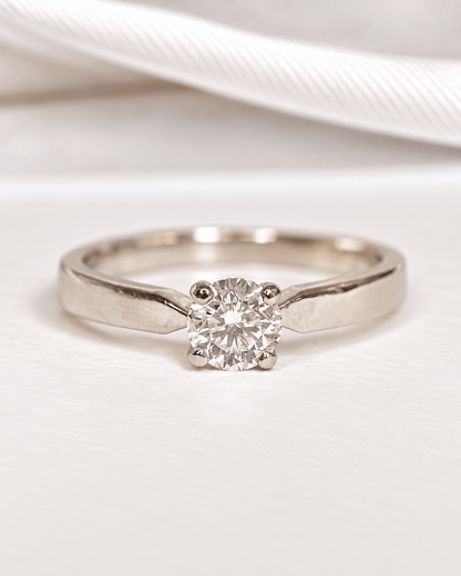Bague Solitaire Diamant 0.65 carat 4.39g "Flavie" - Elliade Paris
