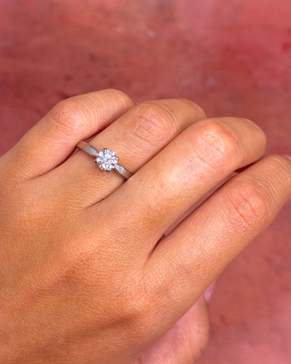 Bague Solitaire Diamant 0.65 carat 4.39g "Flavie" - Elliade Paris