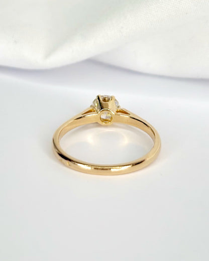 Bague Solitaire Diamant 0.75 carat "Eliana" - Elliade Paris