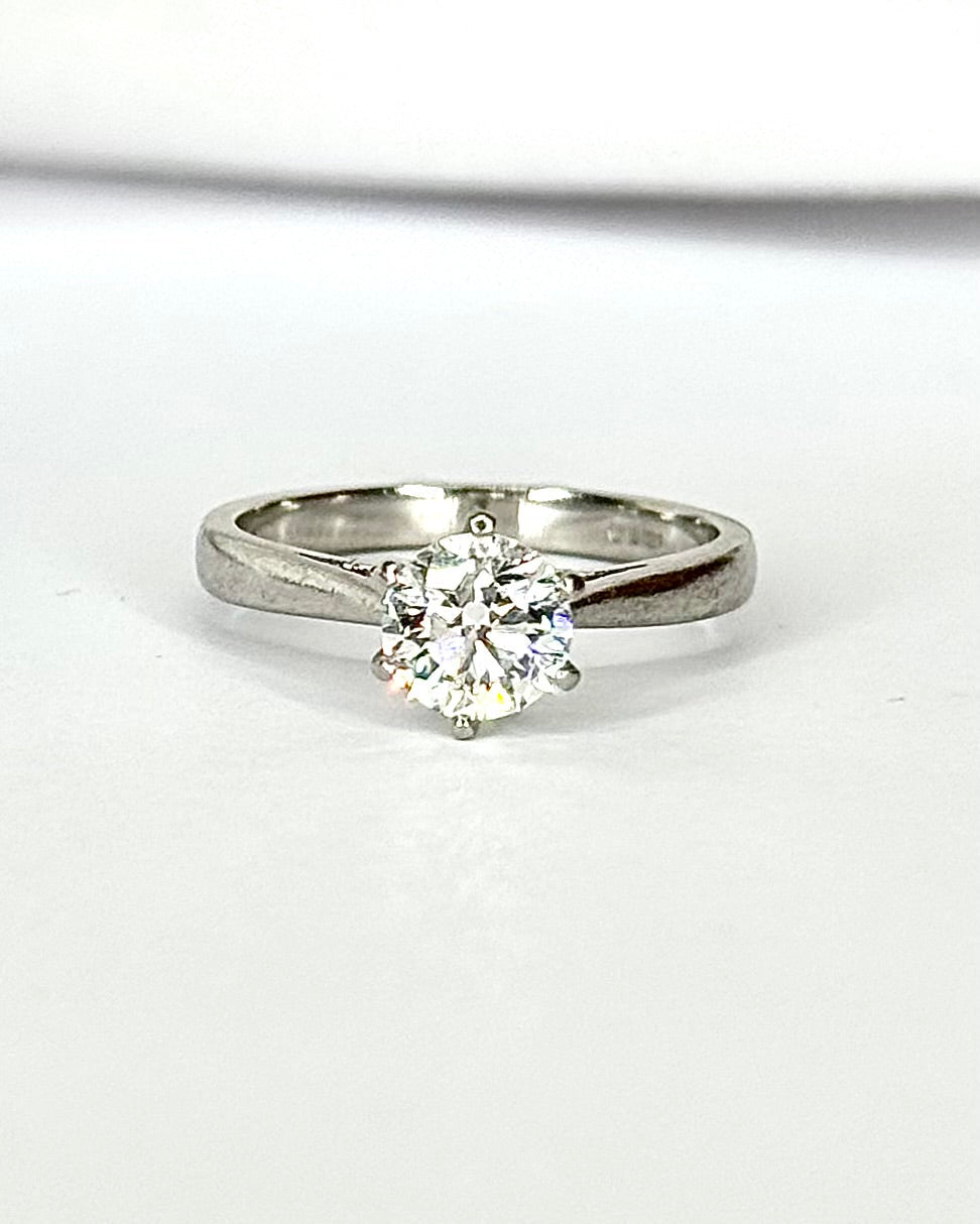 Bague Solitaire Diamant 0.81 carat "Carla" - Elliade Paris