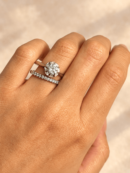 Bague Solitaire Diamant 0.86 carat I/VS "Nicole" - Elliade Paris