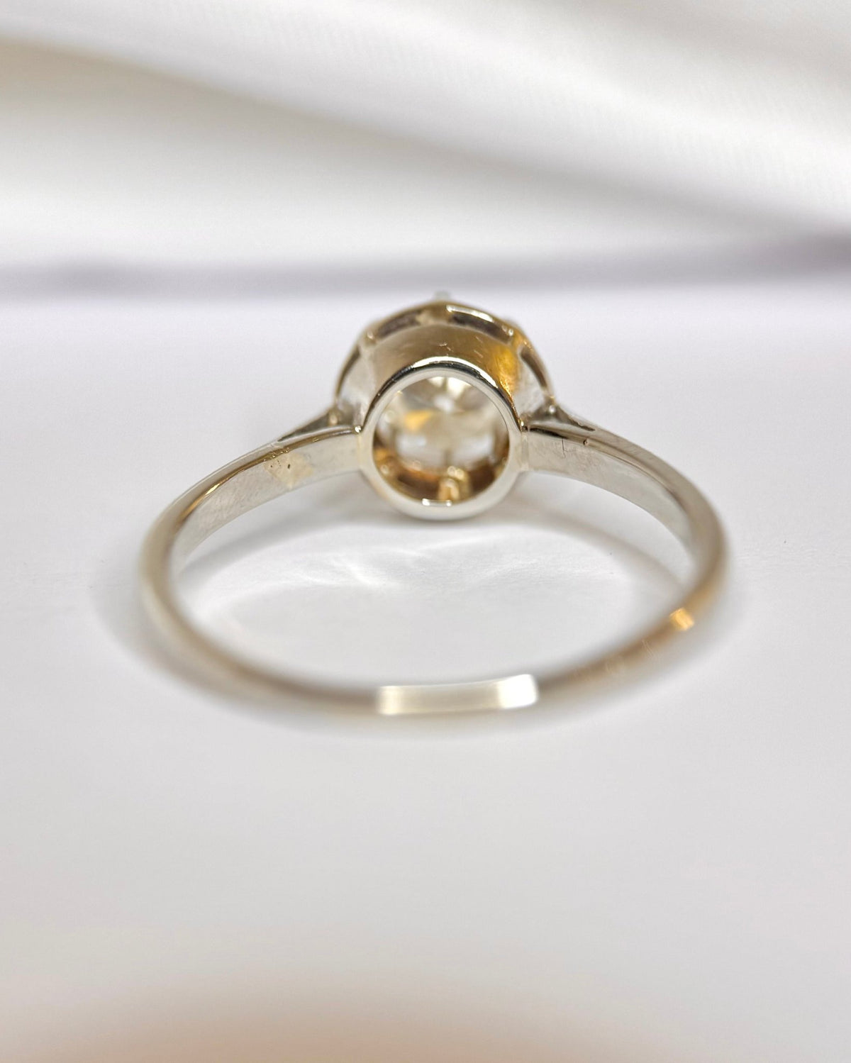 Bague Solitaire Diamant 0.86 carat I/VS "Nicole" - Elliade Paris