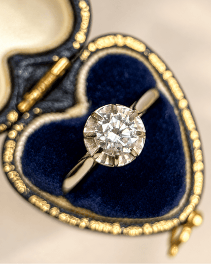 Bague Solitaire Diamant 0.86 carat I/VS "Nicole" - Elliade Paris