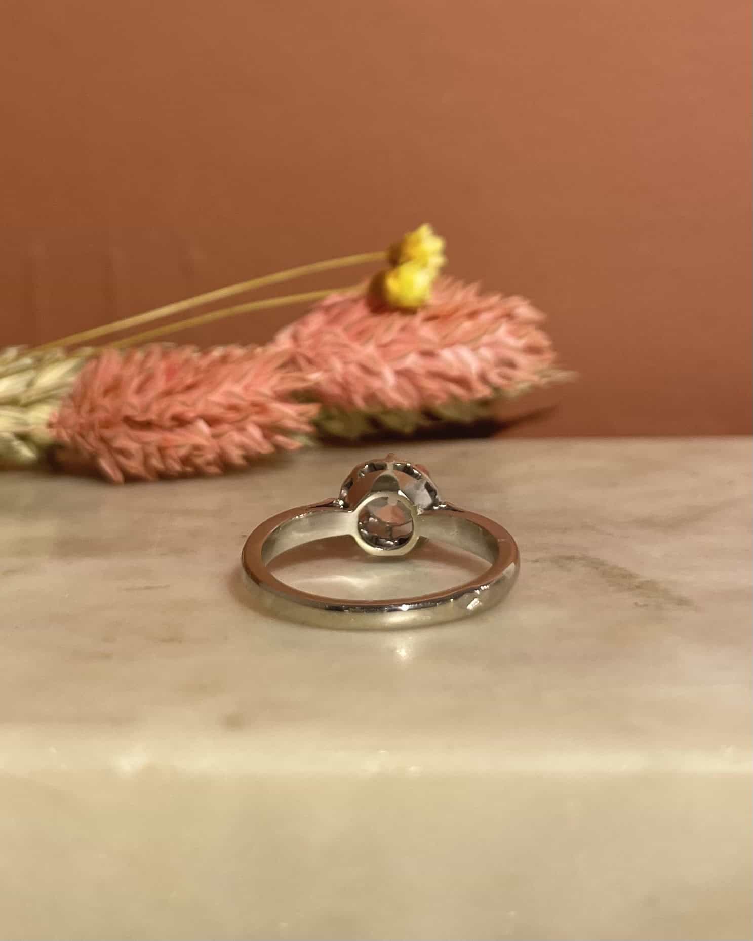 Bague Solitaire Diamant 0.90 carat "Diana" - Elliade Paris