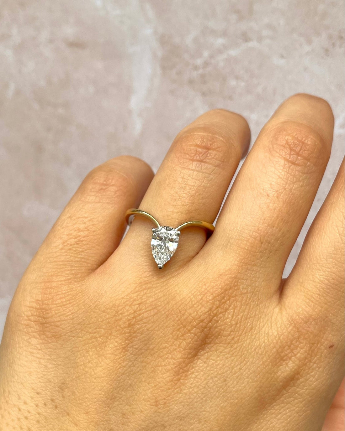 Bague Solitaire Diamant 0.92 carat "Naomi" - Elliade Paris