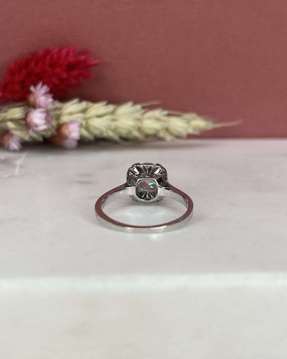 Bague Solitaire Diamant 0.93 Carat &quot;Elsie&quot; - Elliade Paris