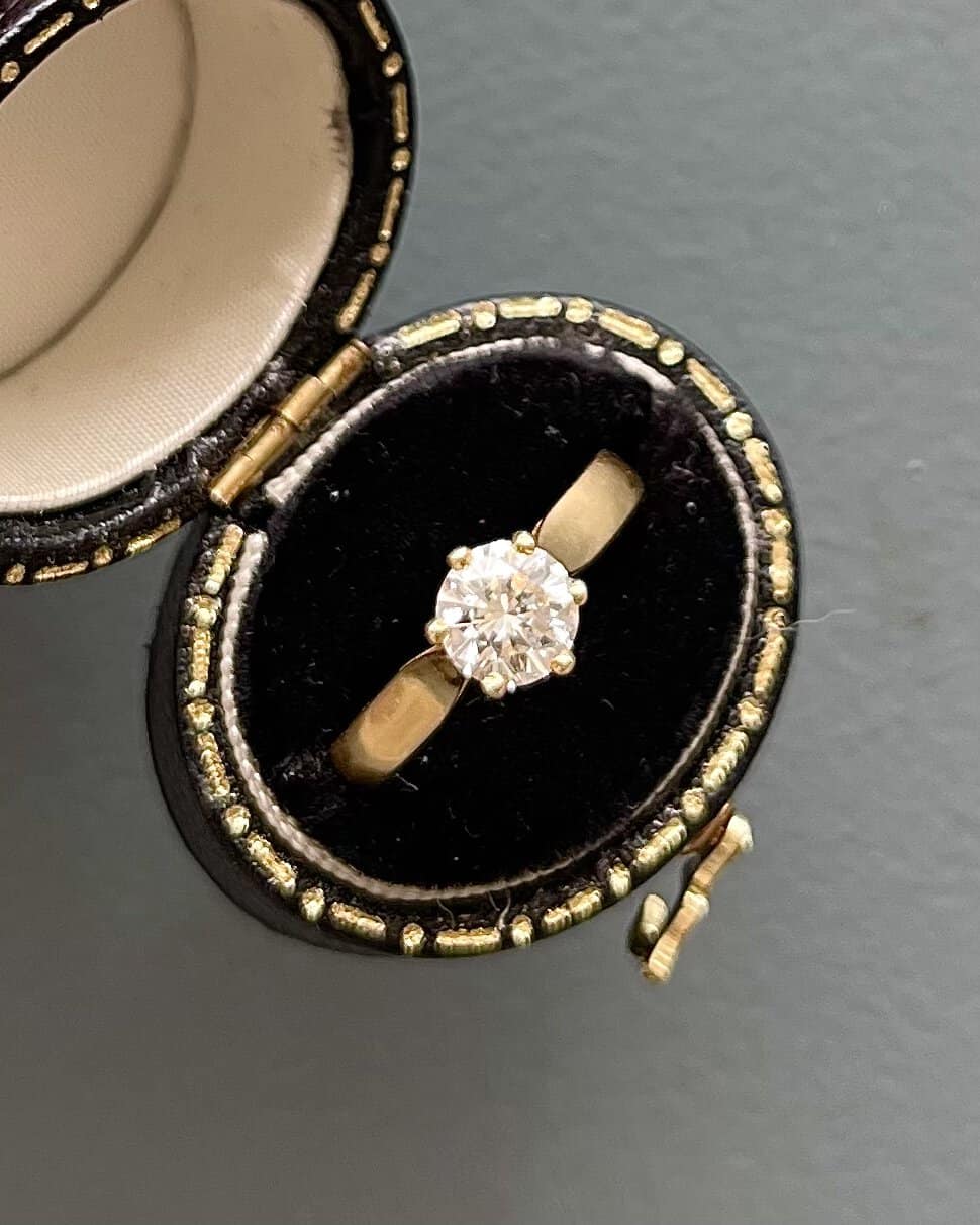 Bague Solitaire Diamant 0.94 Carat &quot;Joline&quot; - Elliade Paris