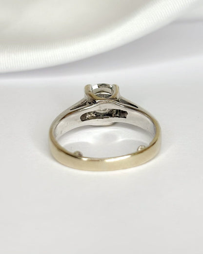 Bague Solitaire Diamant 0.96 carat "Elisabeth" - Elliade Paris