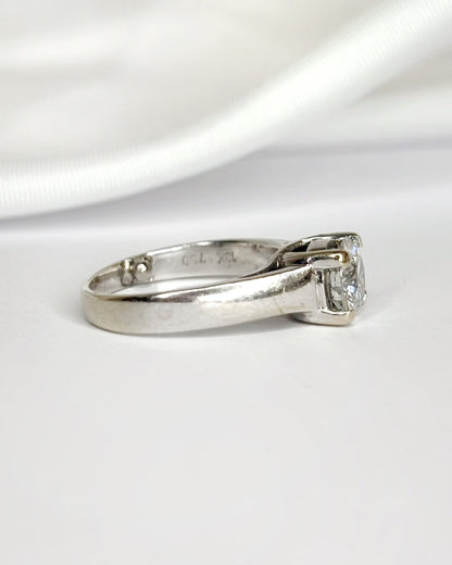 Bague Solitaire Diamant 0.96 carat "Elisabeth" - Elliade Paris