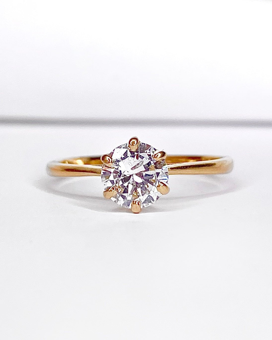 Bague Solitaire Diamant 1 carat "Alicia" - Elliade Paris