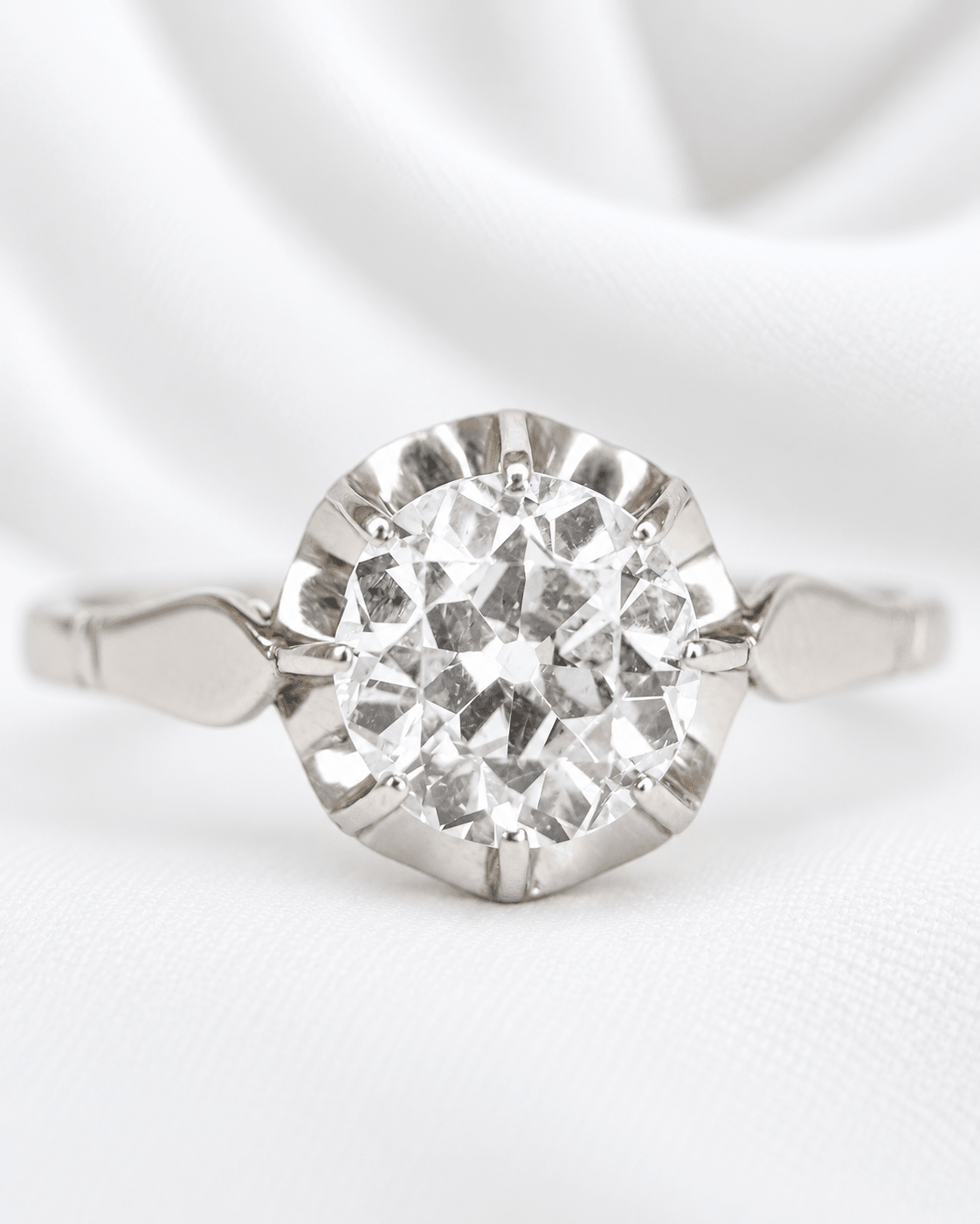Bague Solitaire Diamant 1 carat "Claire" - Elliade Paris