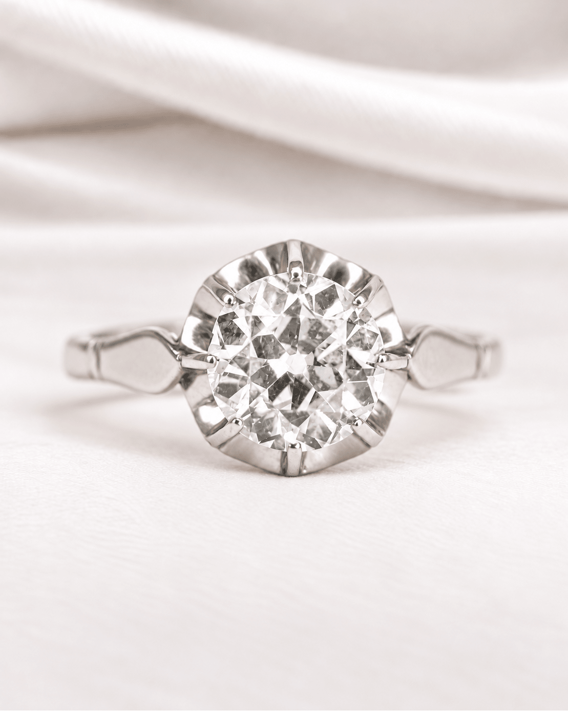 Bague Solitaire Diamant 1 carat "Claire" - Elliade Paris